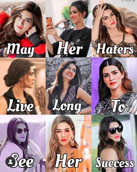 May her haters live long to see her success