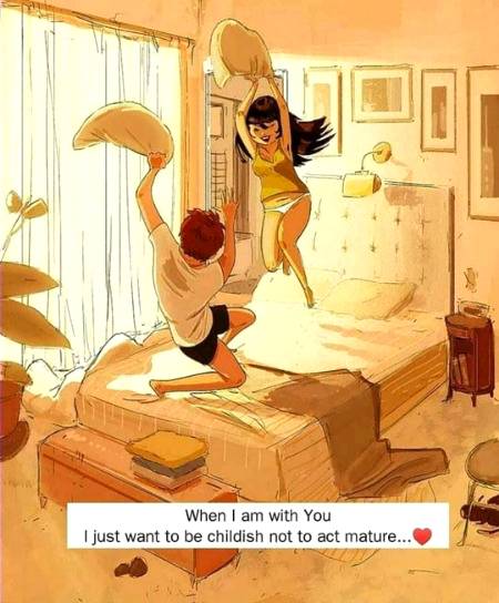 i Just love pillow fight, wana play ? .a6