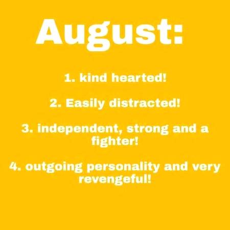 August 🔥🔥🔥