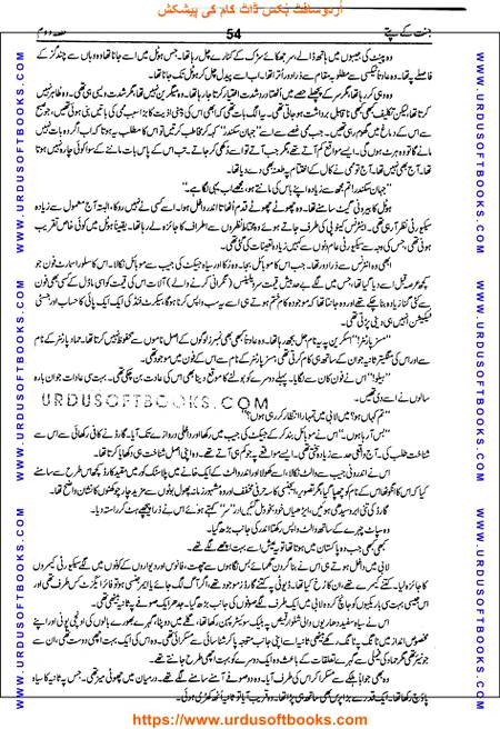Title = Jannat kay patay.
Writer = Nimra Ahmed.
Part = 2
Page = 54