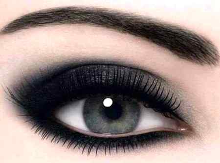 Eye make up. ..