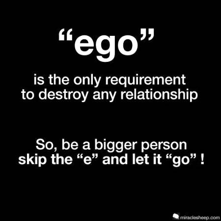 Controlling your Ego