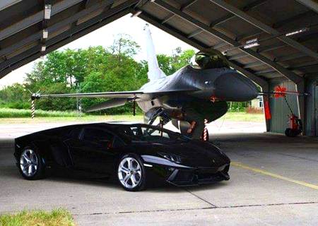 Your choice f16 &lambo
