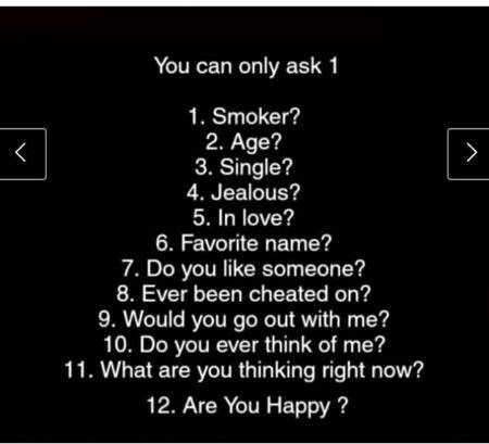 I'll be honest 🙂🍃ask me