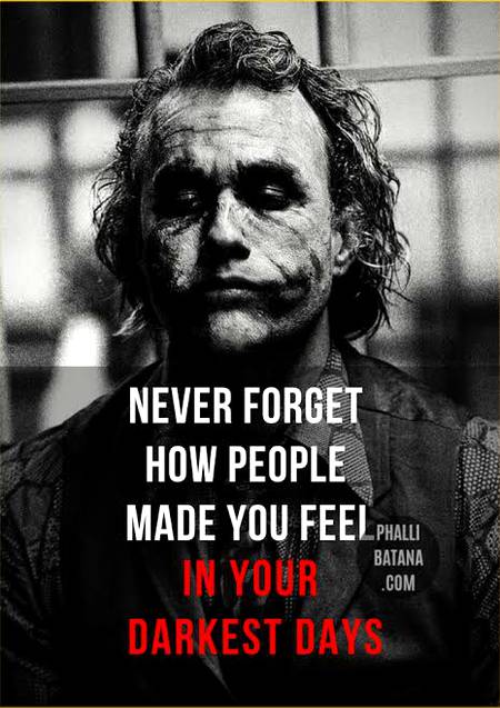 Never forget