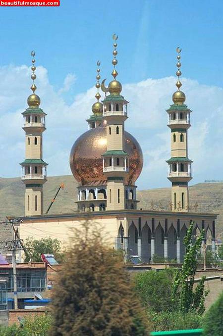 Beautiful Duoba great Mosque in Xining China💕💕