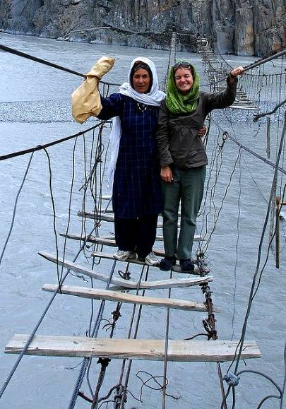 Hussaini bridge, Hunza engineering at its finest.