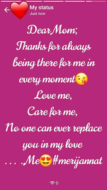 Happy mother's Day😍😘 i'm Rich because i've world's best parents infact i'm richest😍❤