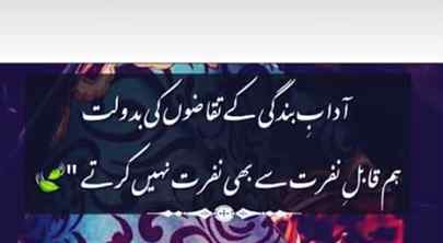 زندگی میں ایک اصول اپنائیں ہر بات میں دین اسلام کے حکام پر عمل کریں۔