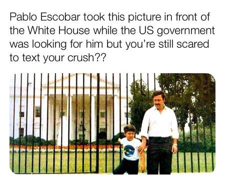 Moral of the story: Kids motivate you to go beyond your limitations and fears, getchu a kid
It's Thug Life Baby