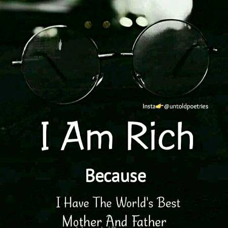 I am the richest
