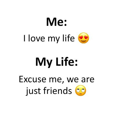 Just friends 😞