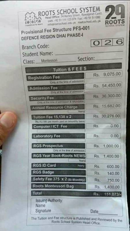 Ye fees to univrsty fees sy bhi zyada hy🙄🙄🙄