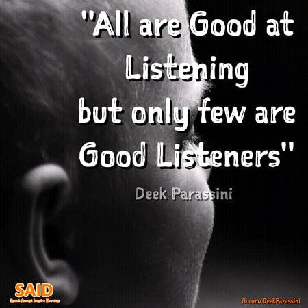 GoOd LiStEneRs👍