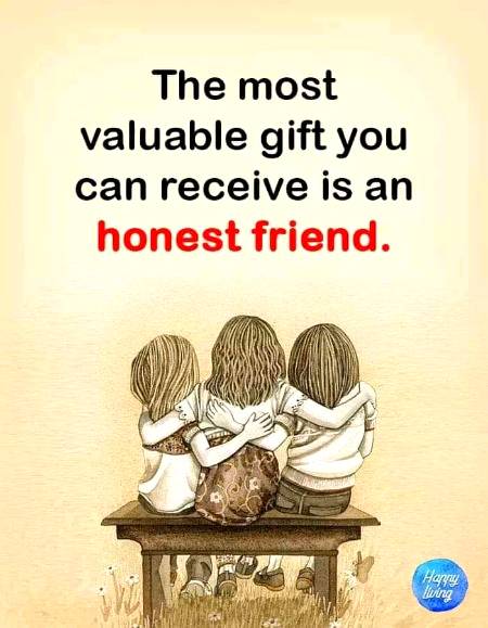 A true Friend is a priceless gift.

🔥