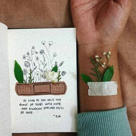 I'll be okay...maybe not today but some day,i'll be...✌