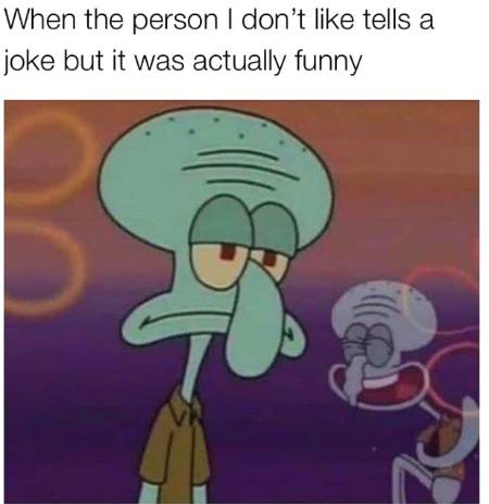 **Laughs inside***