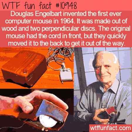 First computer mouse fact