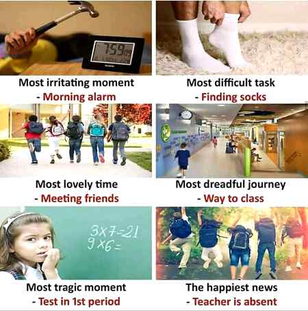 School life😢