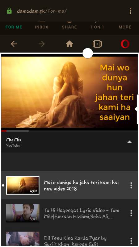Online live song 😊
