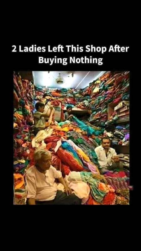 2 ladies left this shop after buying nothing