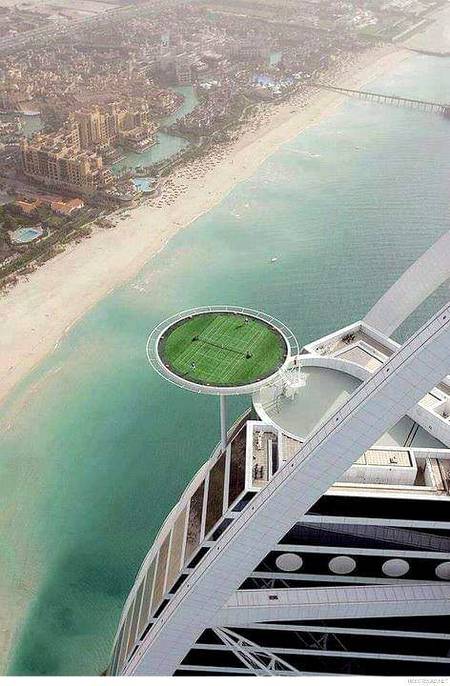 The world's highest tennis court!!!