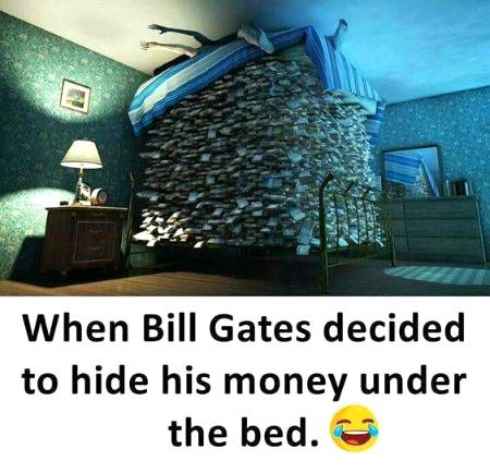 When bill gates dicided...