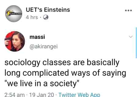 Sociology 😒😒 a boring subject..