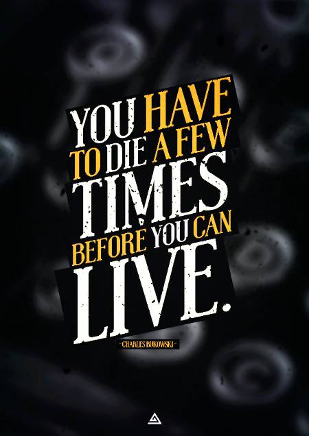 You have to...
