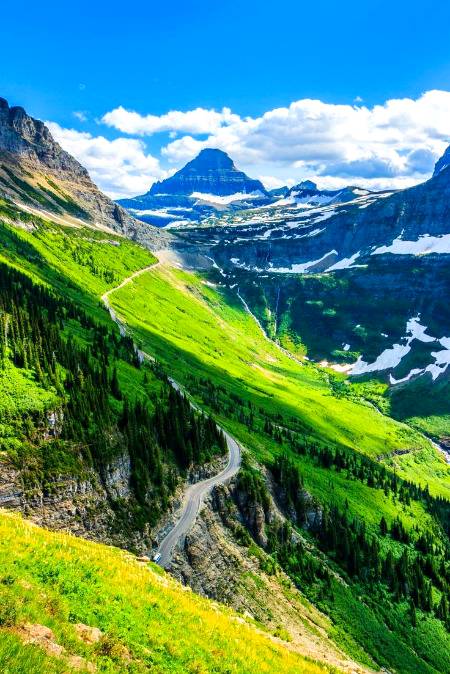 Beautiful  nature scenery in America