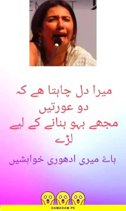 میرا دل چاہتا ھے