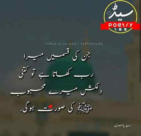 سنا ہے مشکلوں میں ساتھ کوئی بھی نہیں چلتا
زمانہ چھوڑ جائے تو مدینہ یاد کر لینا
💞💕💞