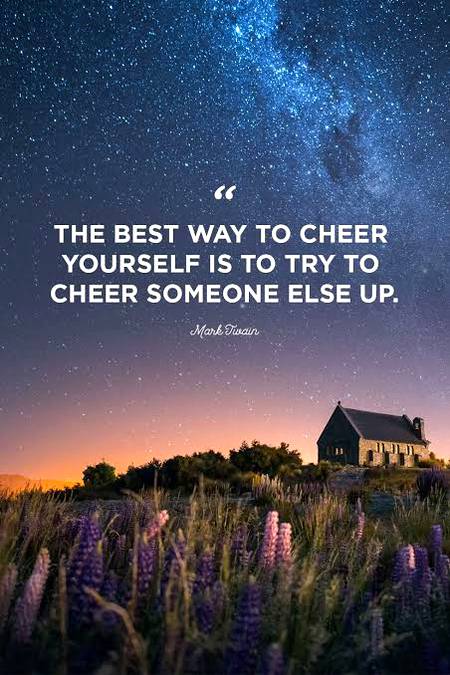 THE BEST WAY TO CHEER....