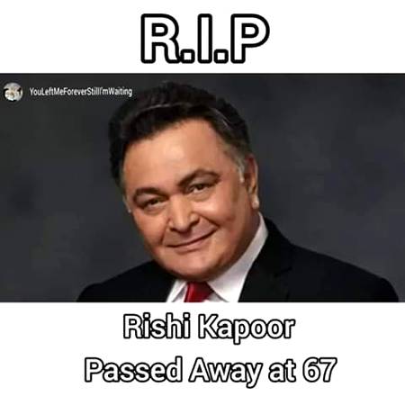 Another legend passed away...💔