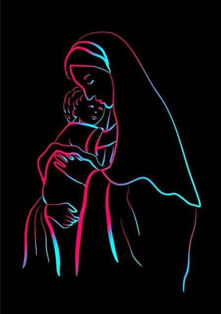 A mother's love will never end it's there from beginning to end.