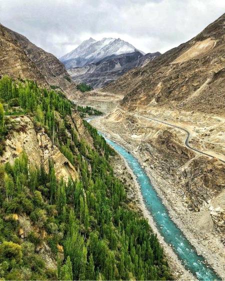 Valley in north pakistan
