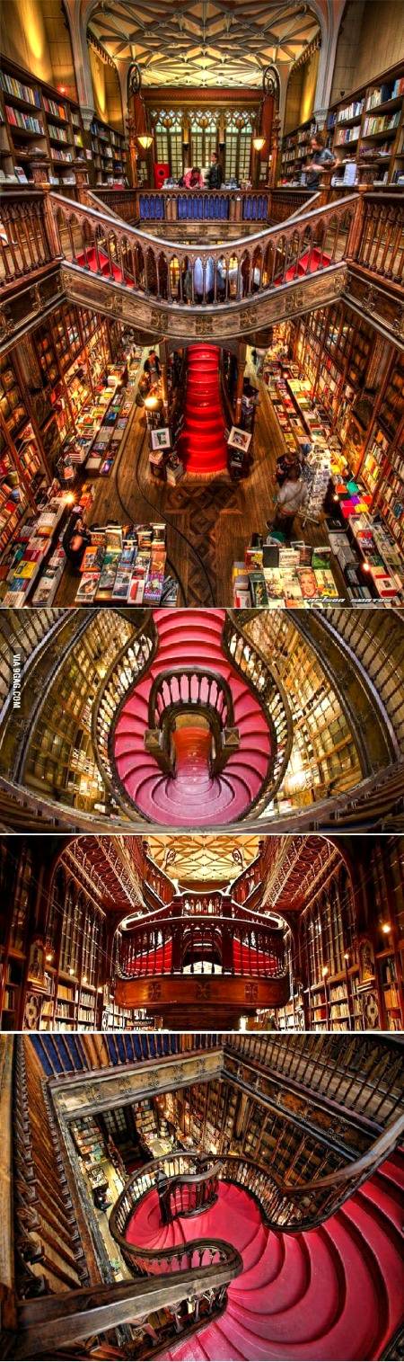 Bookstore Porto Portugal
