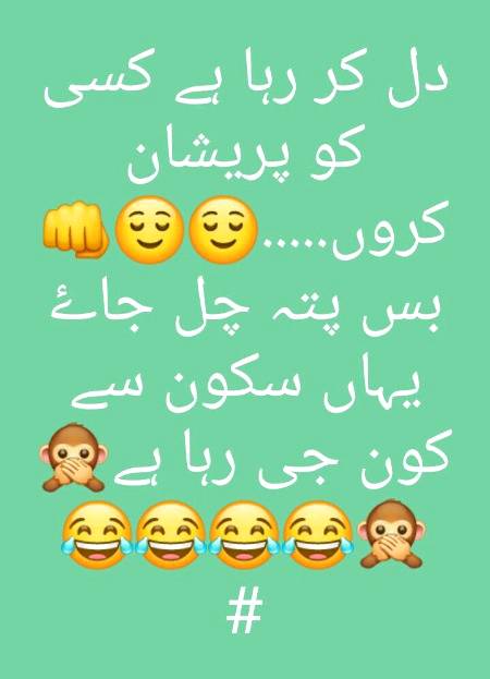 Jo maza saaakuuun barbad larne me wo kahi beee nahi