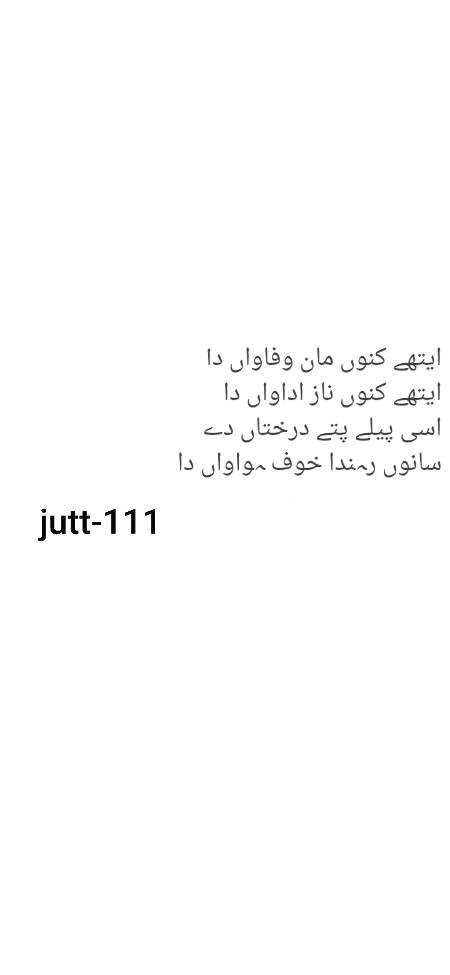 پردے وسلاں دے تے نہی کدی سنگ چھڈدے بندے چنگیاں نسلاں دے