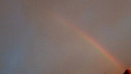 Beautiful morning πwith Halkaa sa rainbow ππ