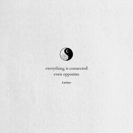 Evwrything is connected