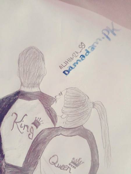 Draw by me. First attempt of drawing. Kesi lagi😜😜.
Mujhe maayoos na krna