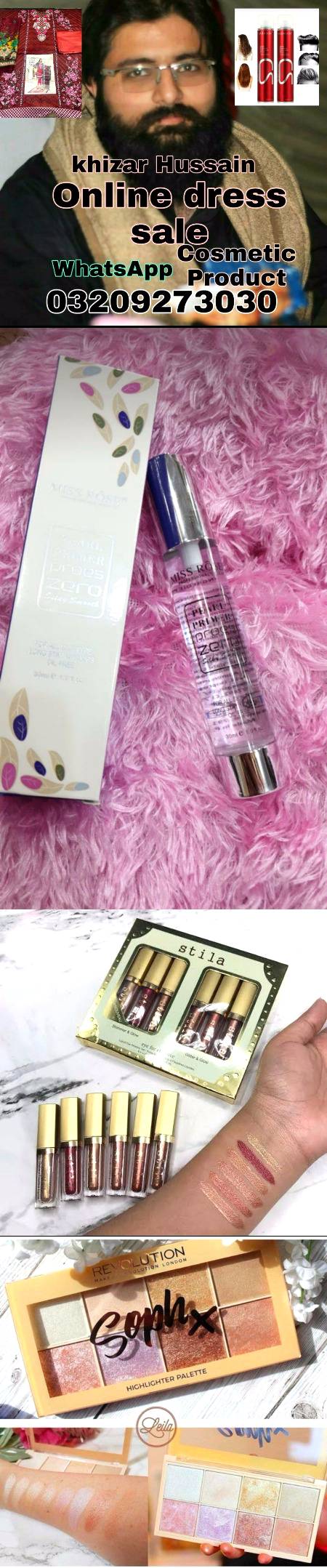 Online fabrics & cosmetic Product sale
