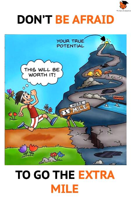 Extra mile...