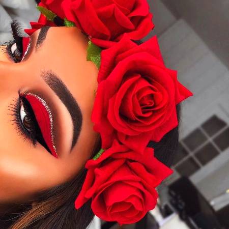 Beautiful eyes makeup