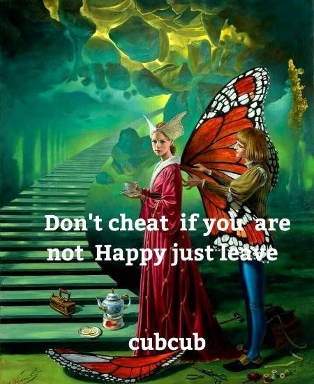 Don't cheat