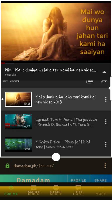 Sad song my favert
