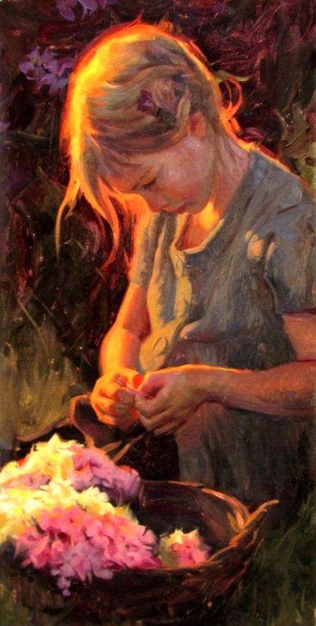 Expressive painting by Albin Veselka...a young talented artist from Rexburg Idaho