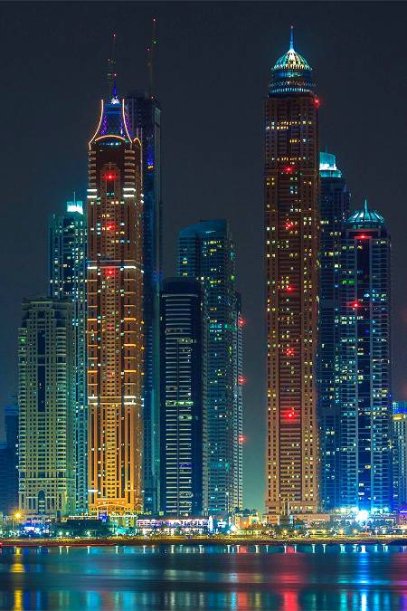 Dubai night view photography🔥