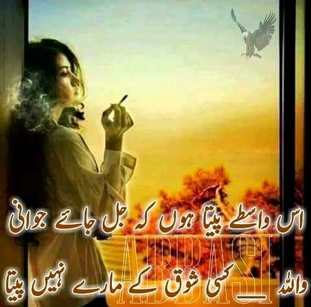 Koi shoq nhe peeny ka